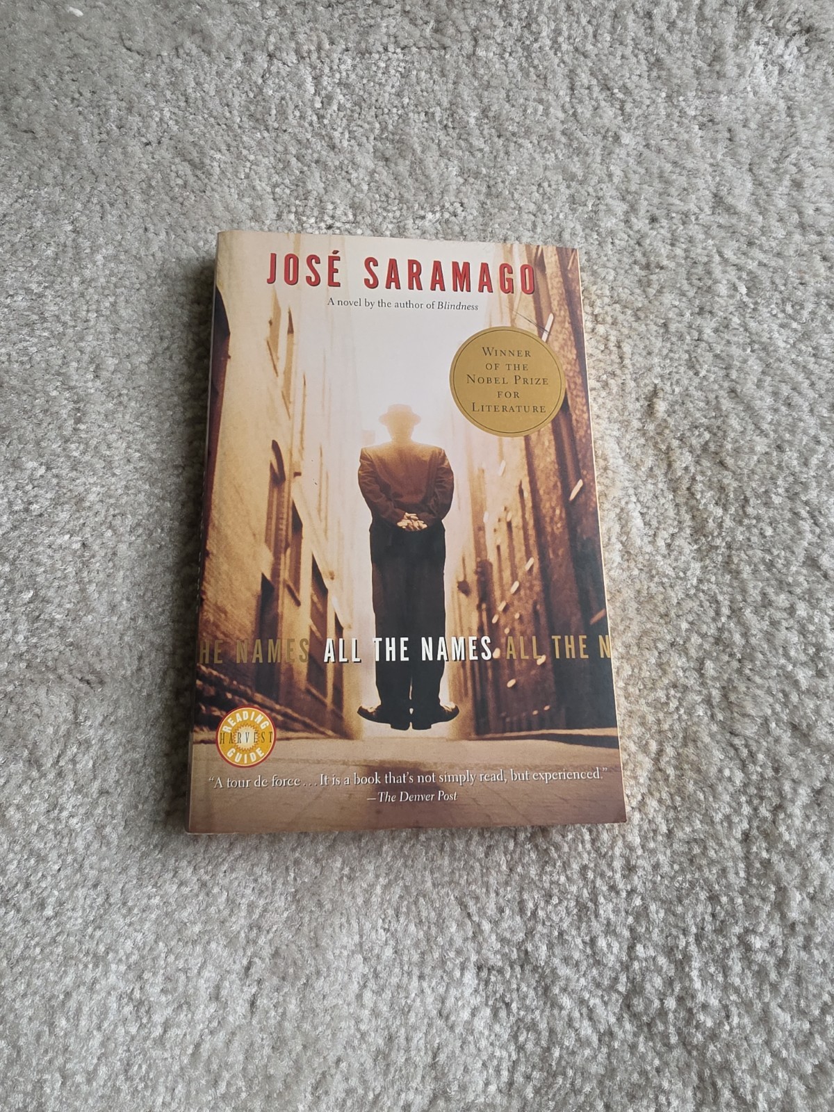 Jose Saramago: All the Names | First Harvest Edition