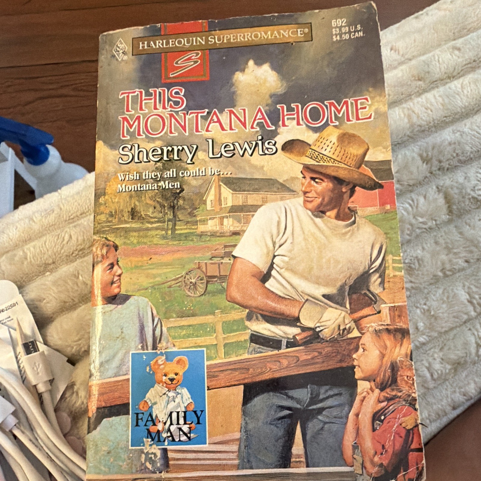 Harlequin Superromance This Montana Home by Sherry Lewis Paperback Romance
