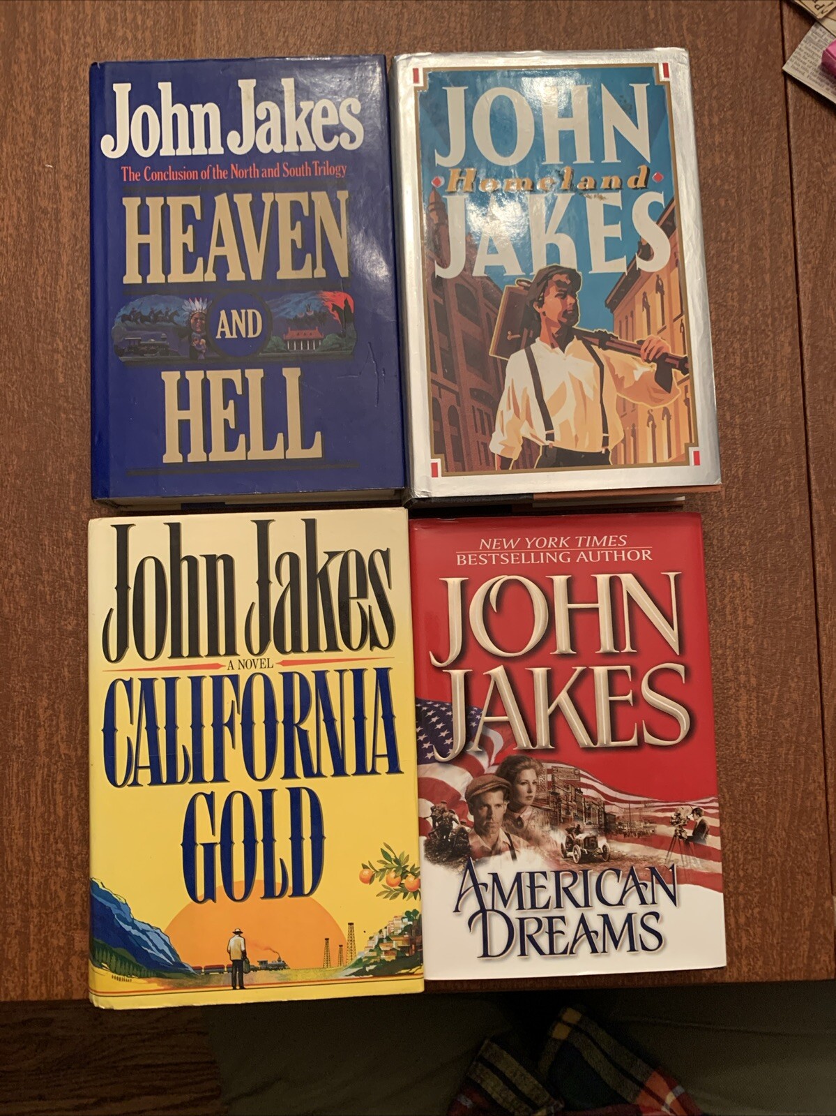 Lot Of 4 Novels By John Jakes All 1st Editions