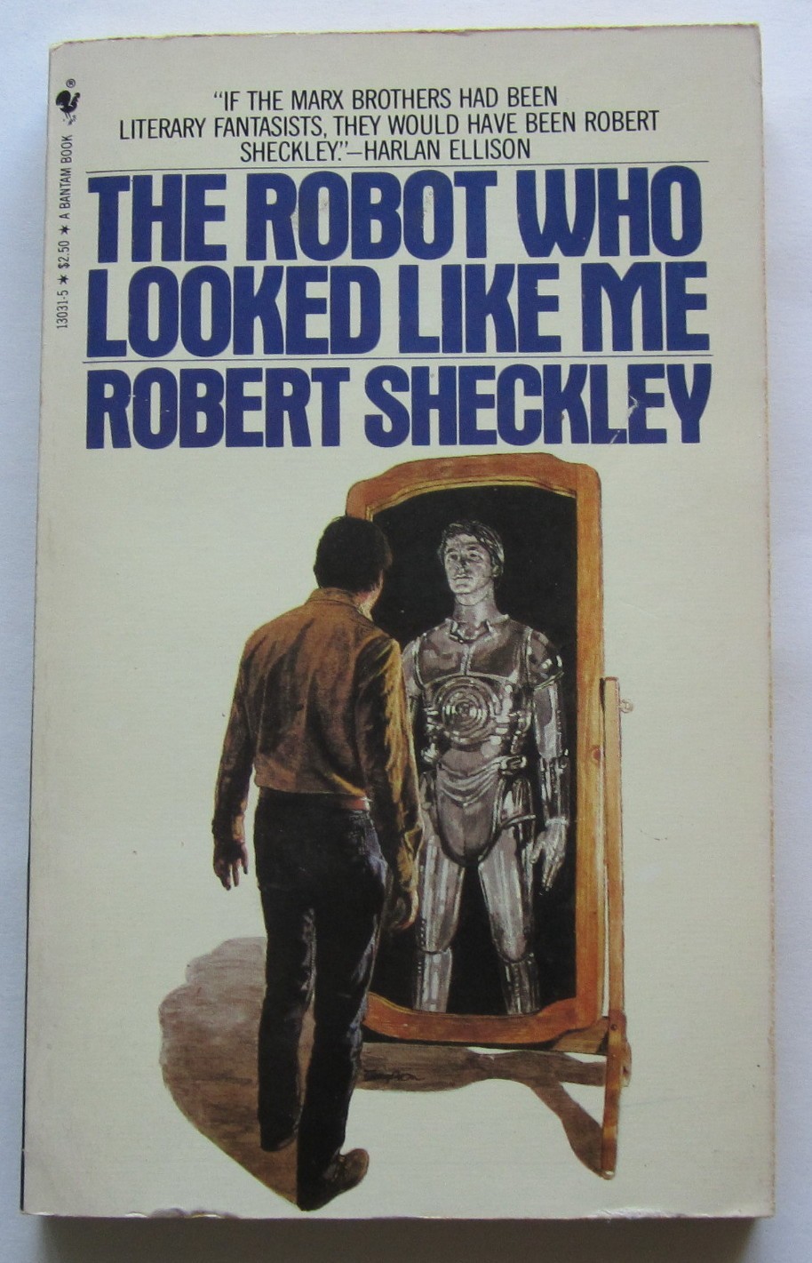 The Robot Who Looked Like Me Robert Sheckley PB 1st Bantam (1982)