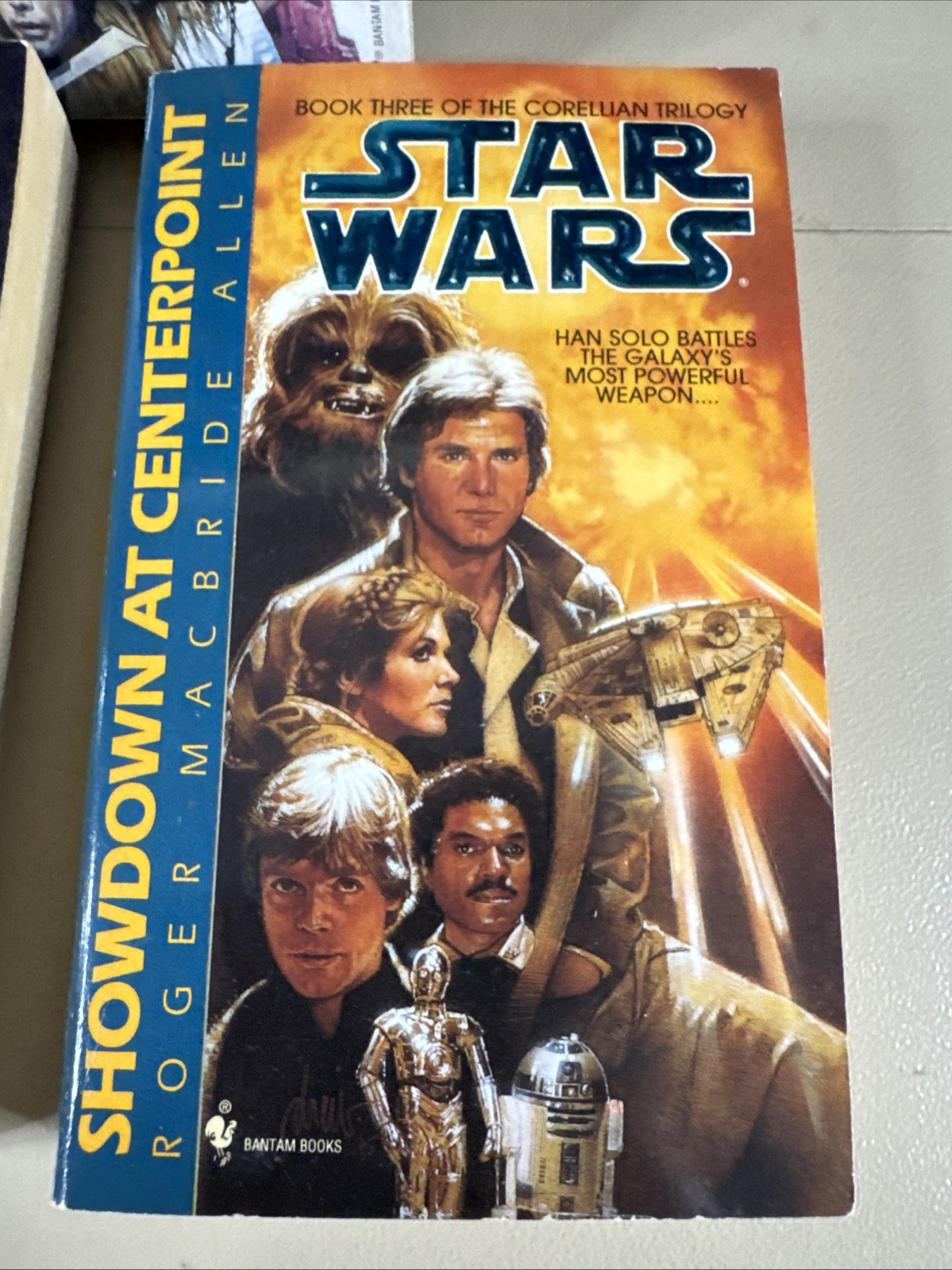Star Wars: THE CORELLIAN TRILOGY Complete Roger Macbride Allen 1-3 PB Book lot