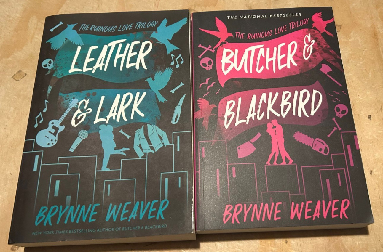 The Ruinous Love Trilogy by Brynne Weaver 2 Books Paperbacks
