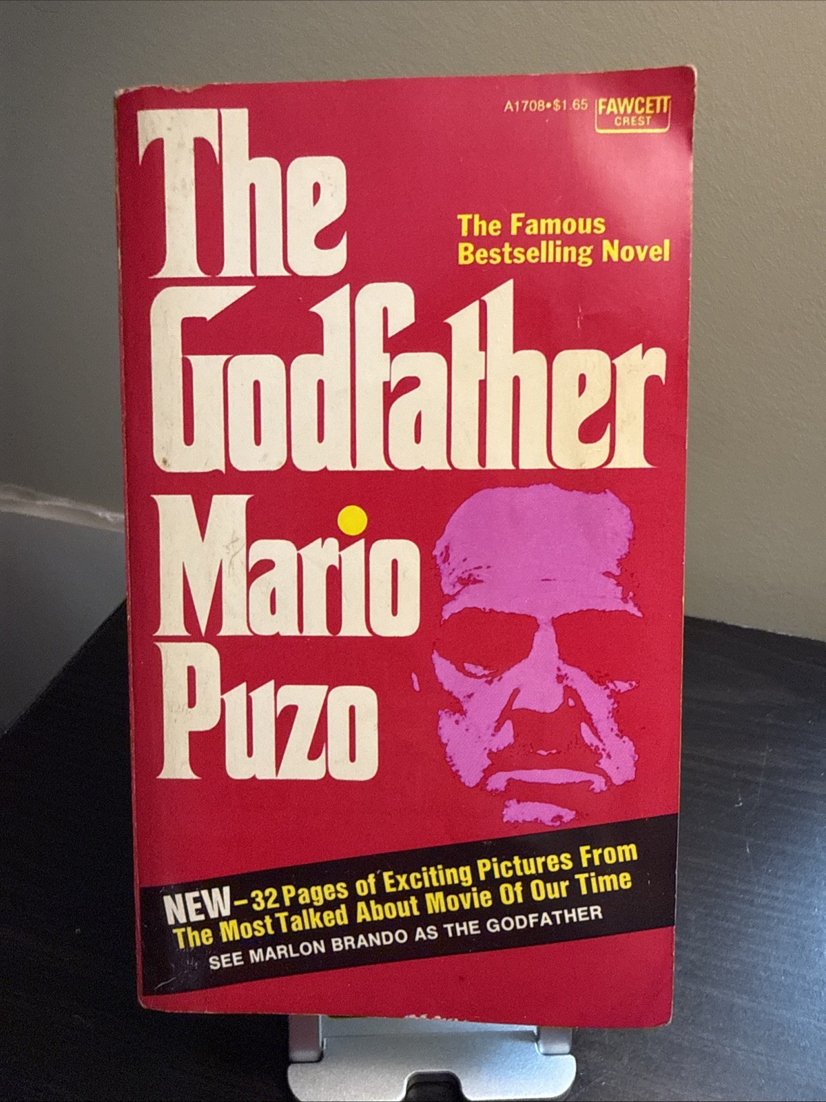 THE GODFATHER Mario Puzo 1969 Fawcett Crest Publishing Good Condition READ