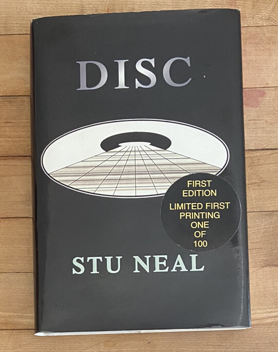 disc stu neal first edition 74/100 signed rare science fiction aliens