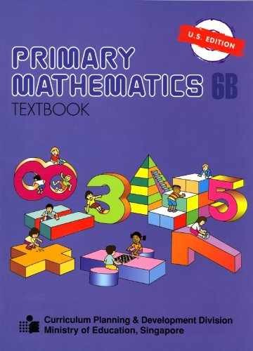 PRIMARY MATHEMATICS 6B-TEXTBOO – Paperback, by Kho Tek Hong – Very Good o