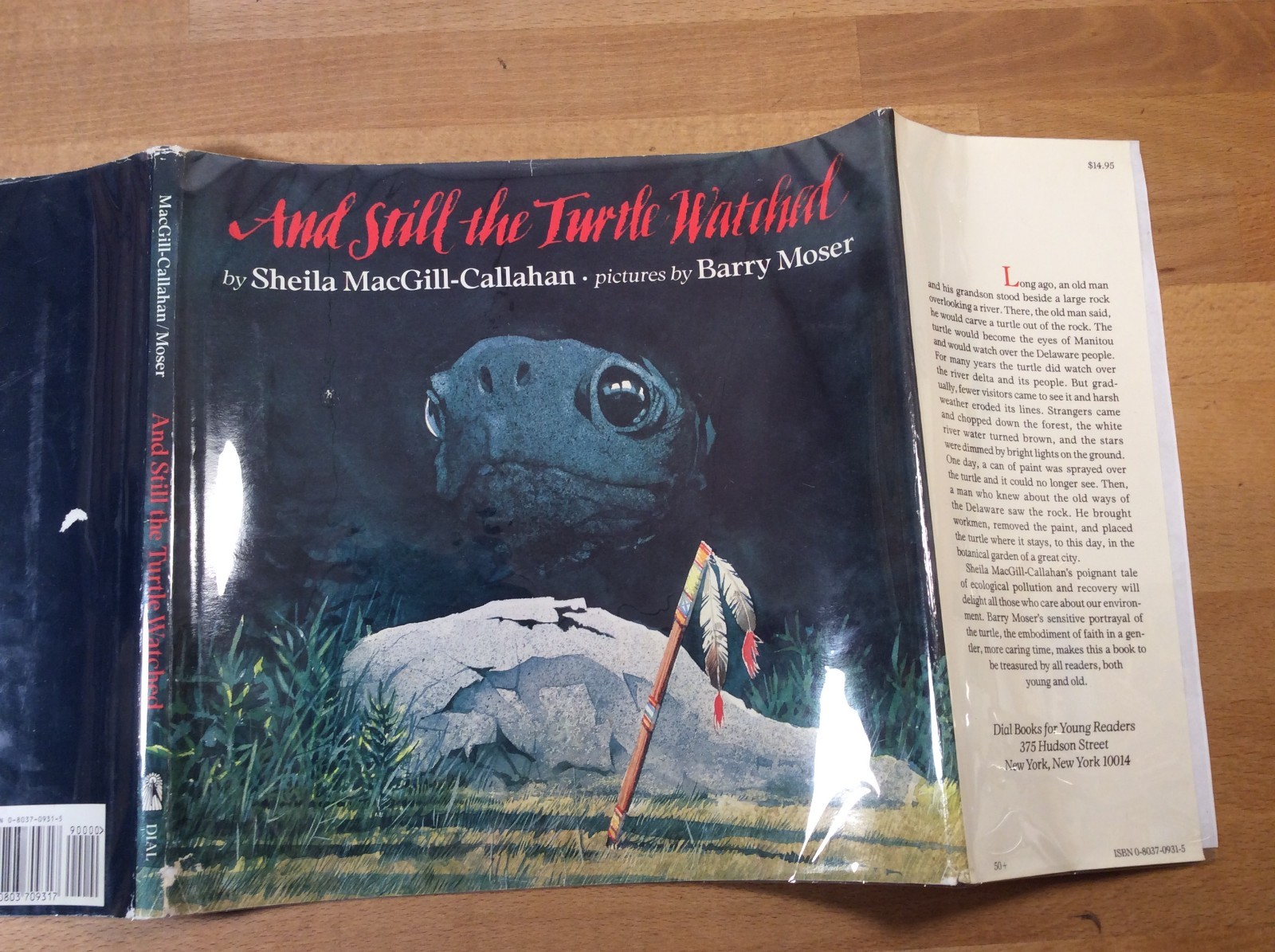 And Still the Turtle Watched, SIGNED Barry Moser, Hardcover 1st/1st