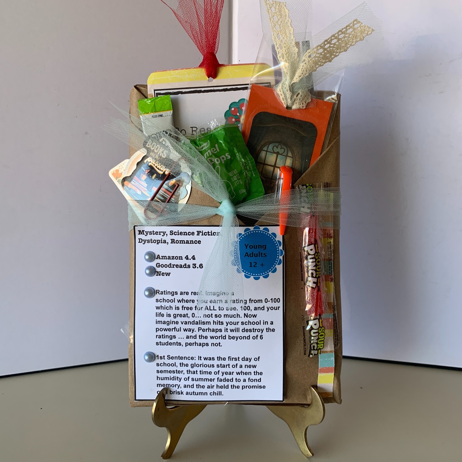 Blind Date With A Book Mystery Dystopia Young Adults Novel Reading Gift 12 +