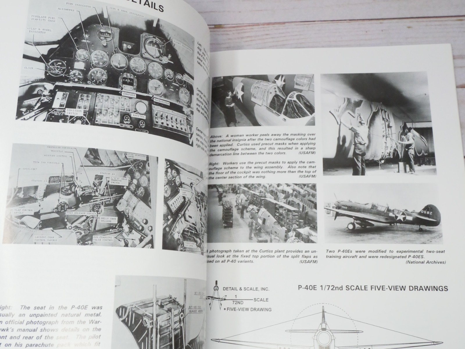 Squadron Signal In Detail & Scale Volume 61 Part 1 & 62 Part 2, P-40 Warhawk