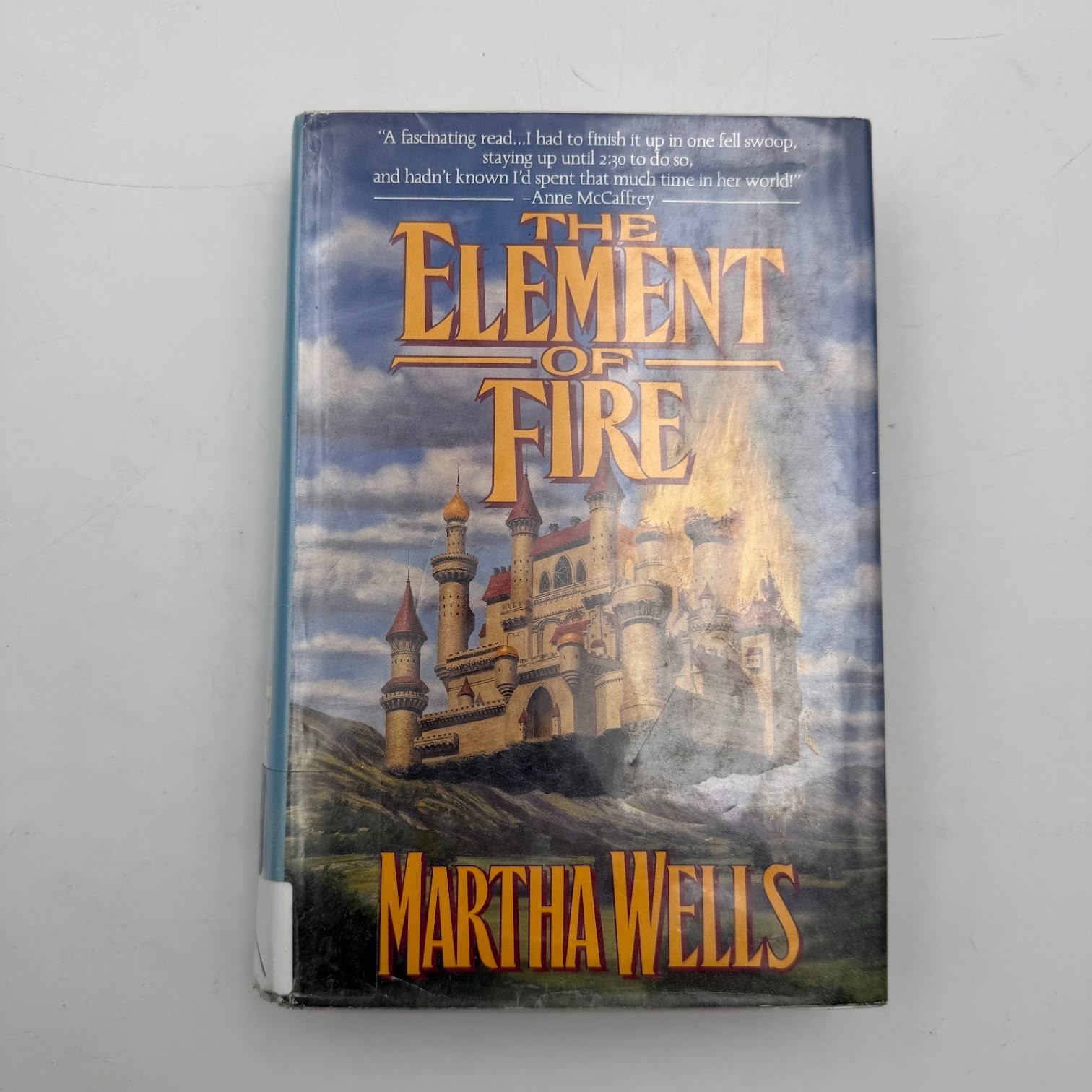 Element of Fire by Martha Wells (1993, Hardcover) Sci-Fi Fantasy TOR 1st Edition