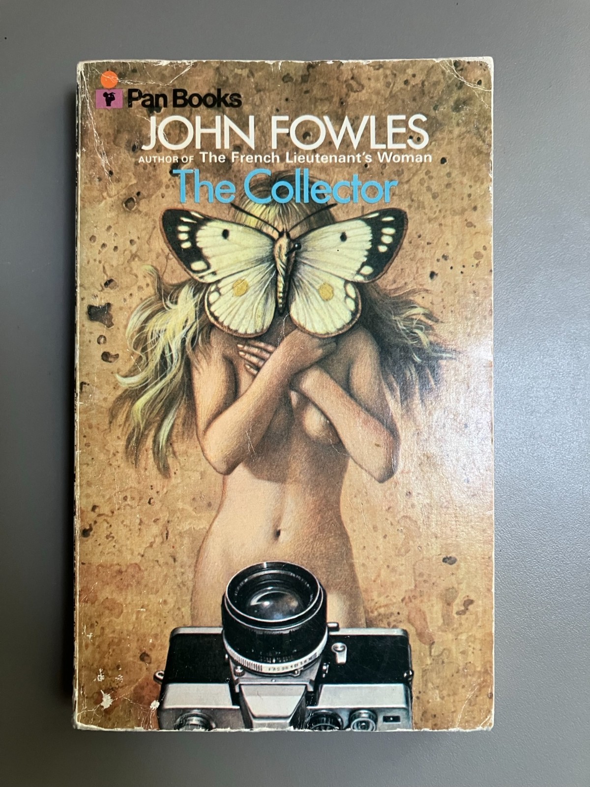 The Collector PB by John Fowles 1972 in Good condition Pan Books-Rare cover