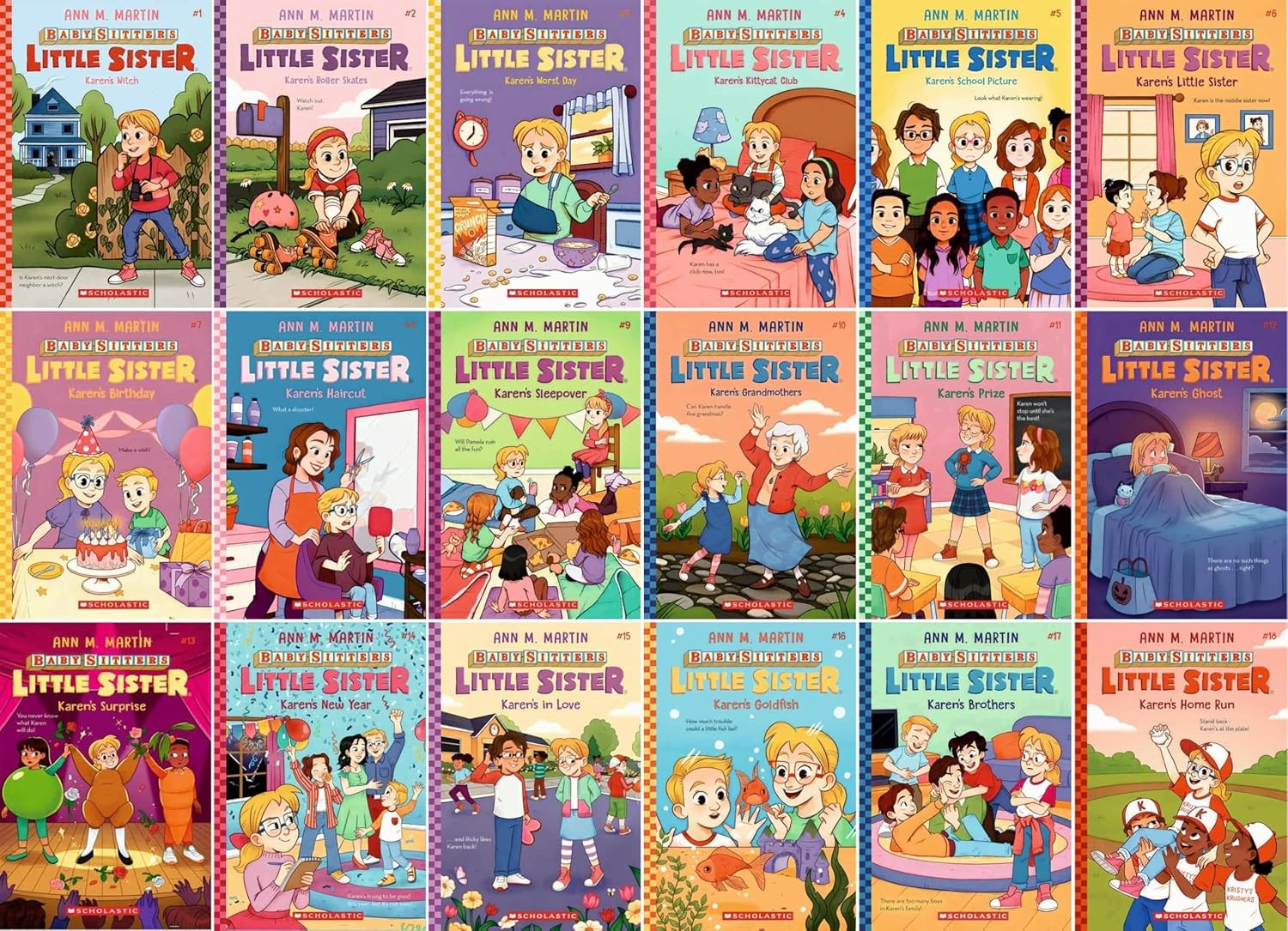 Baby-Sitters Little Sister Complete Series Collection Books 1�18 Book Set Ann M