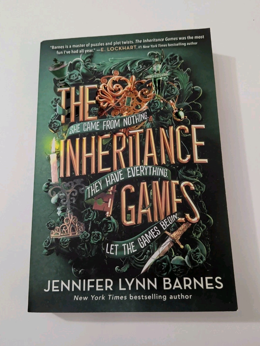 The Inheritance Games by Jennifer Lynn Barne Paperback