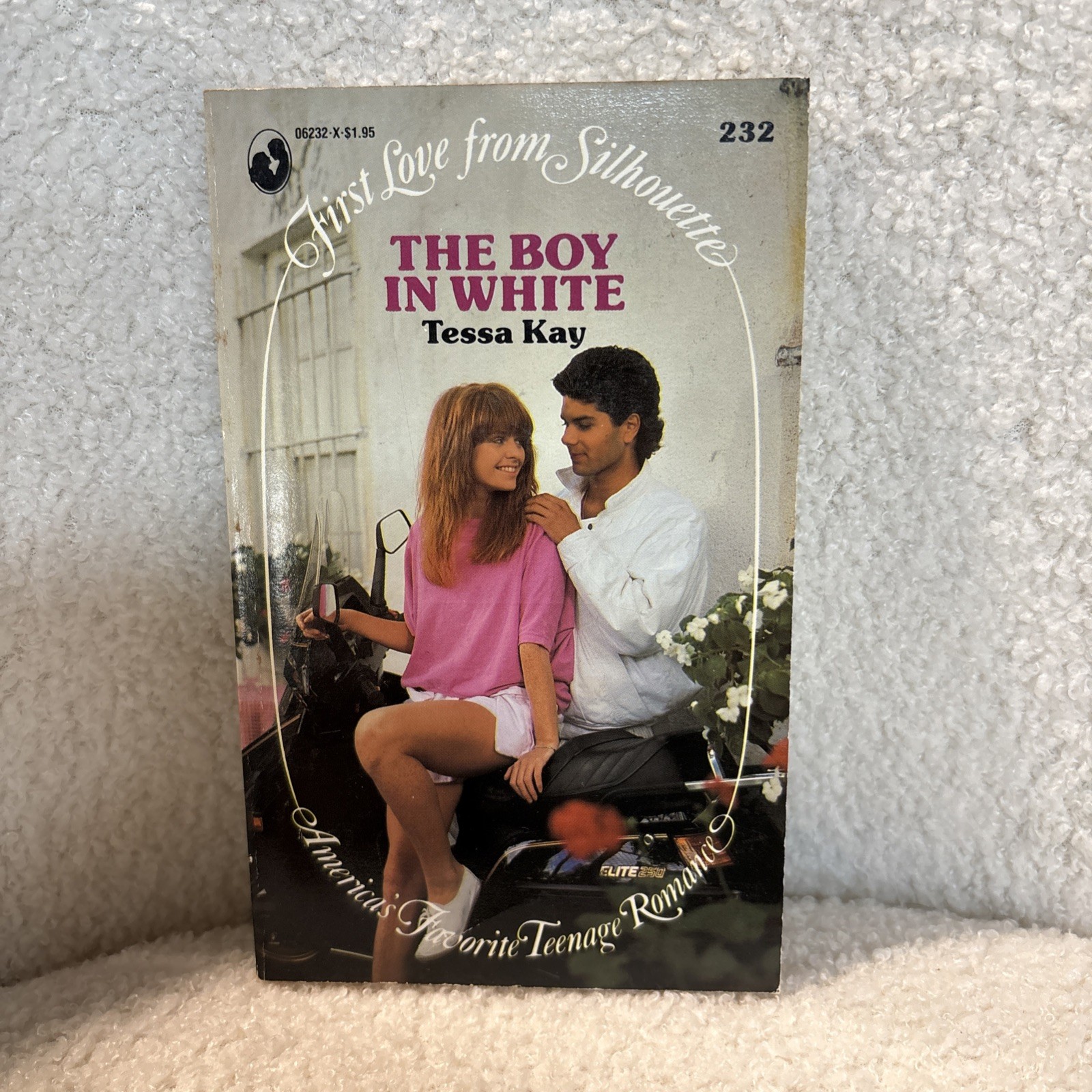 First love from silhouette the boy in White Tessa Kay Rare HTF 232