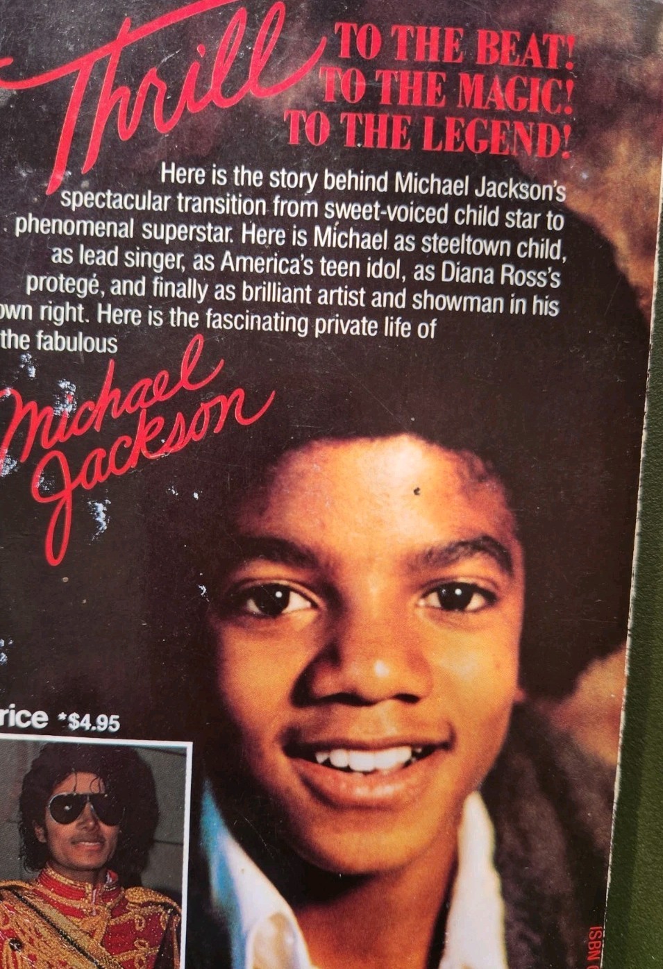 Michael Jackson Thrill Paperback Book By Caroline Latham 191 Pages