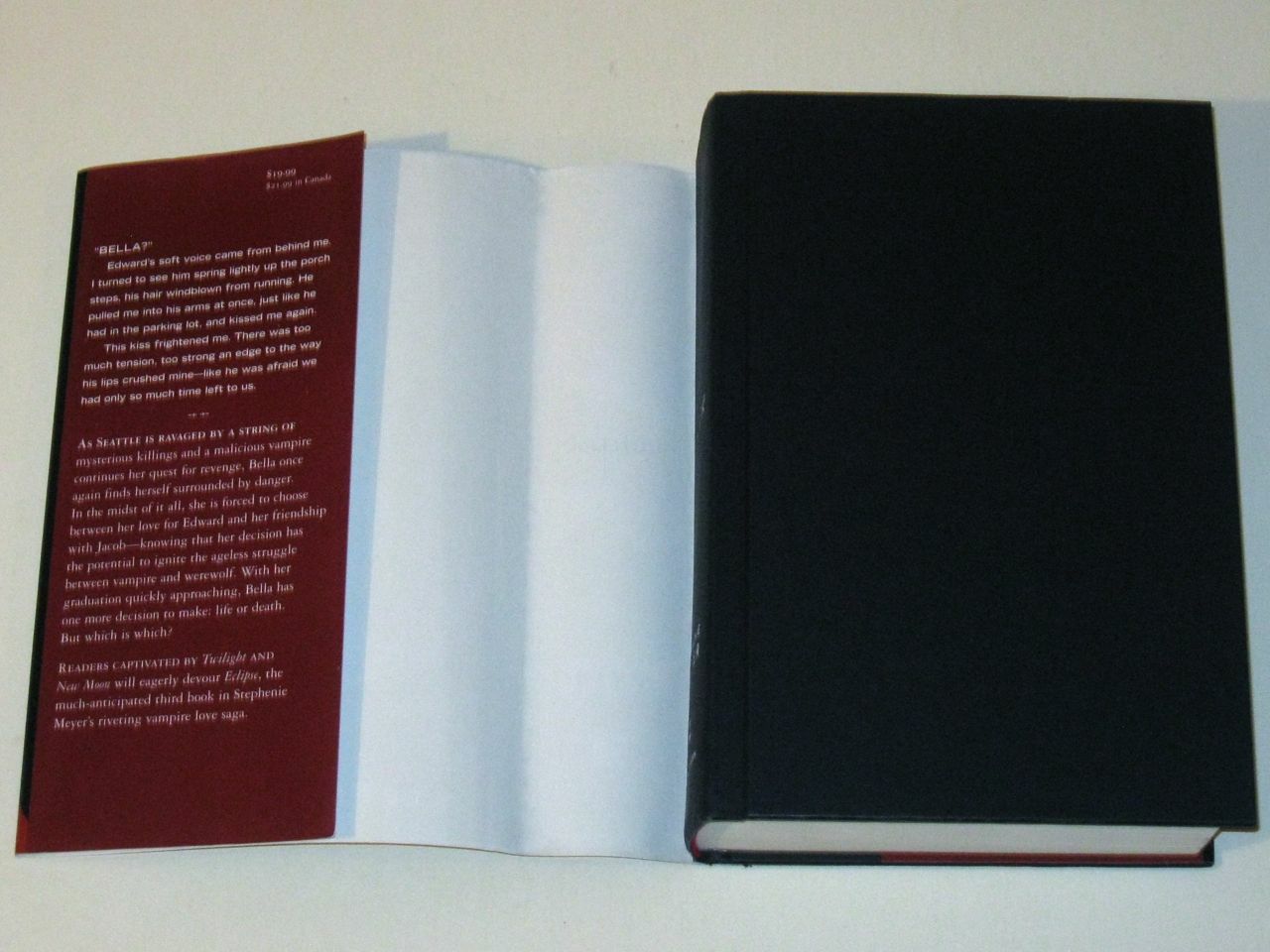TWILIGHT Saga ECLIPSE by Stephanie Meyer! FIRST EDTION (2007 HCDJ)