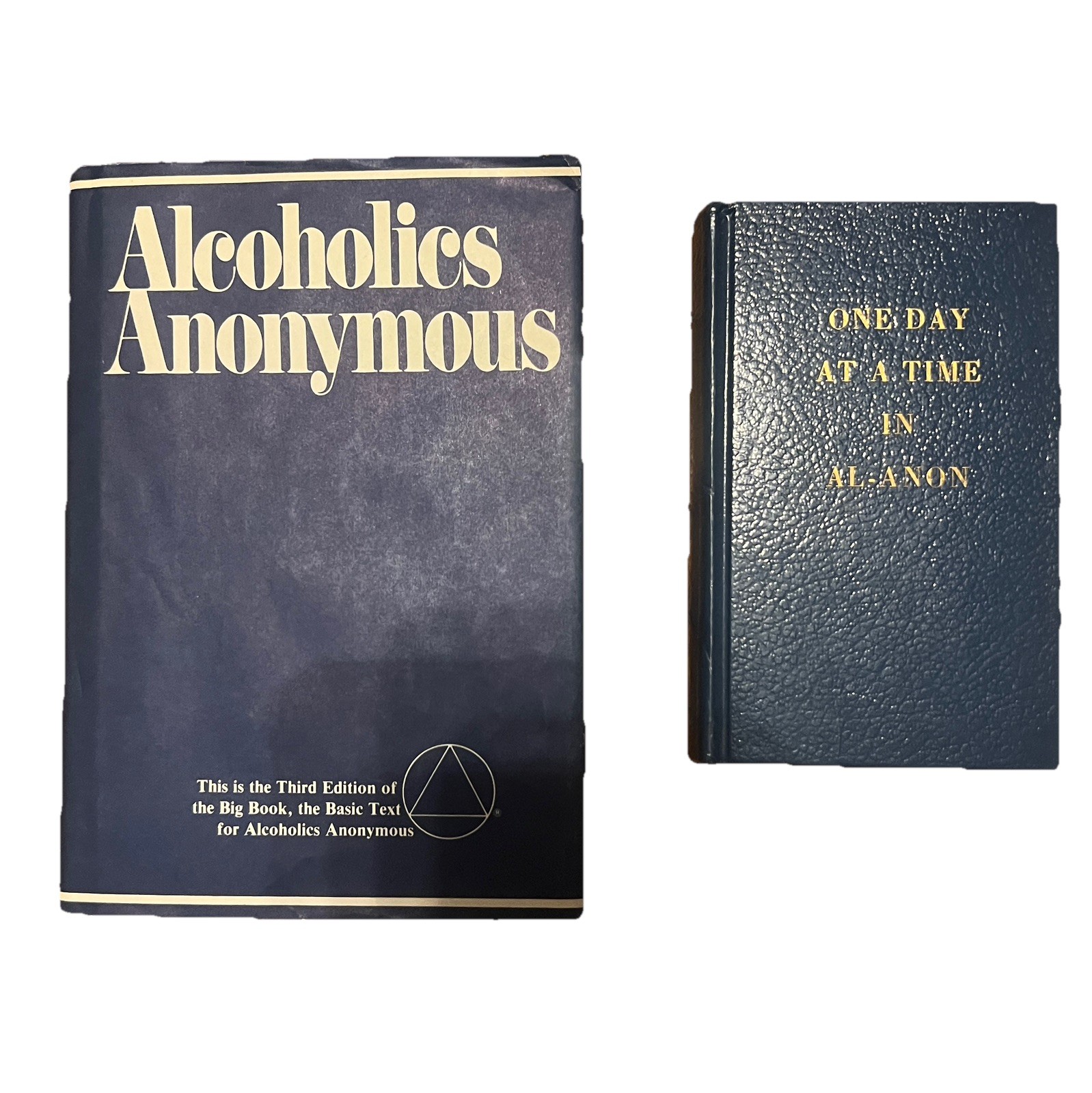 Alcoholics Anonymous 3rd edition & One Day At Time In Al-Anon Lot/Set