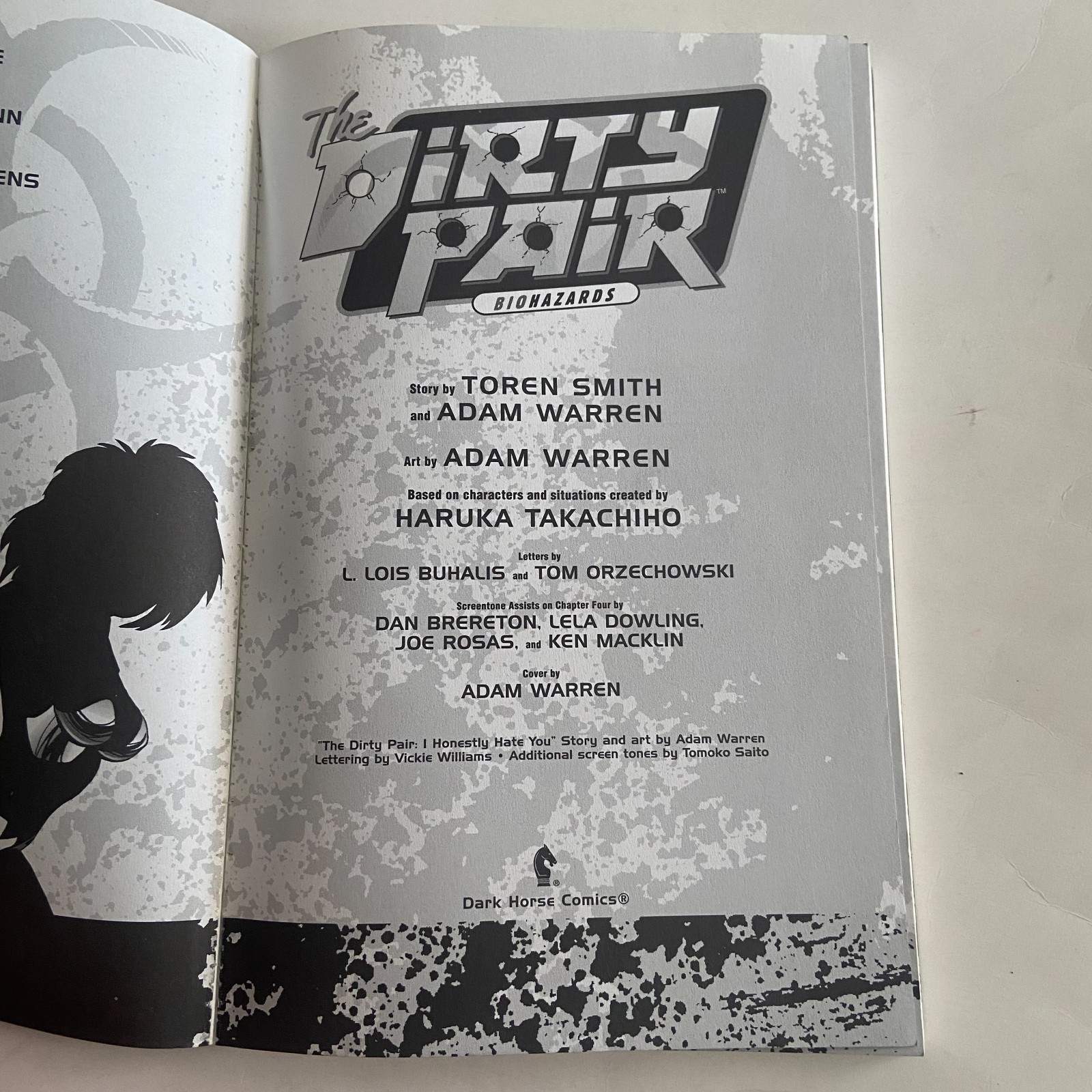The Dirty Pair : BIOHAZARDS Dark Horse Comics 1998 2nd Edition PB 10th Anniv Ed