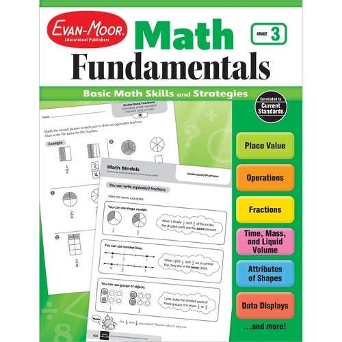 Math Fundamentals, Grade 3 (Paperback) Math Fundamentals
