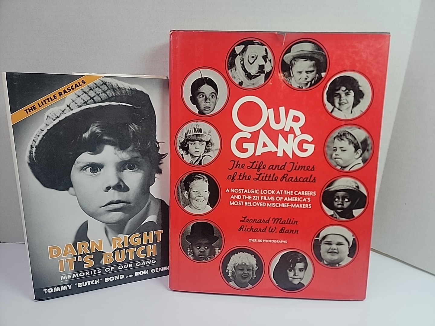 Our Gang Little Rascals Book Lot Darn Right It’s Butch Leonard Maltin Richard W
