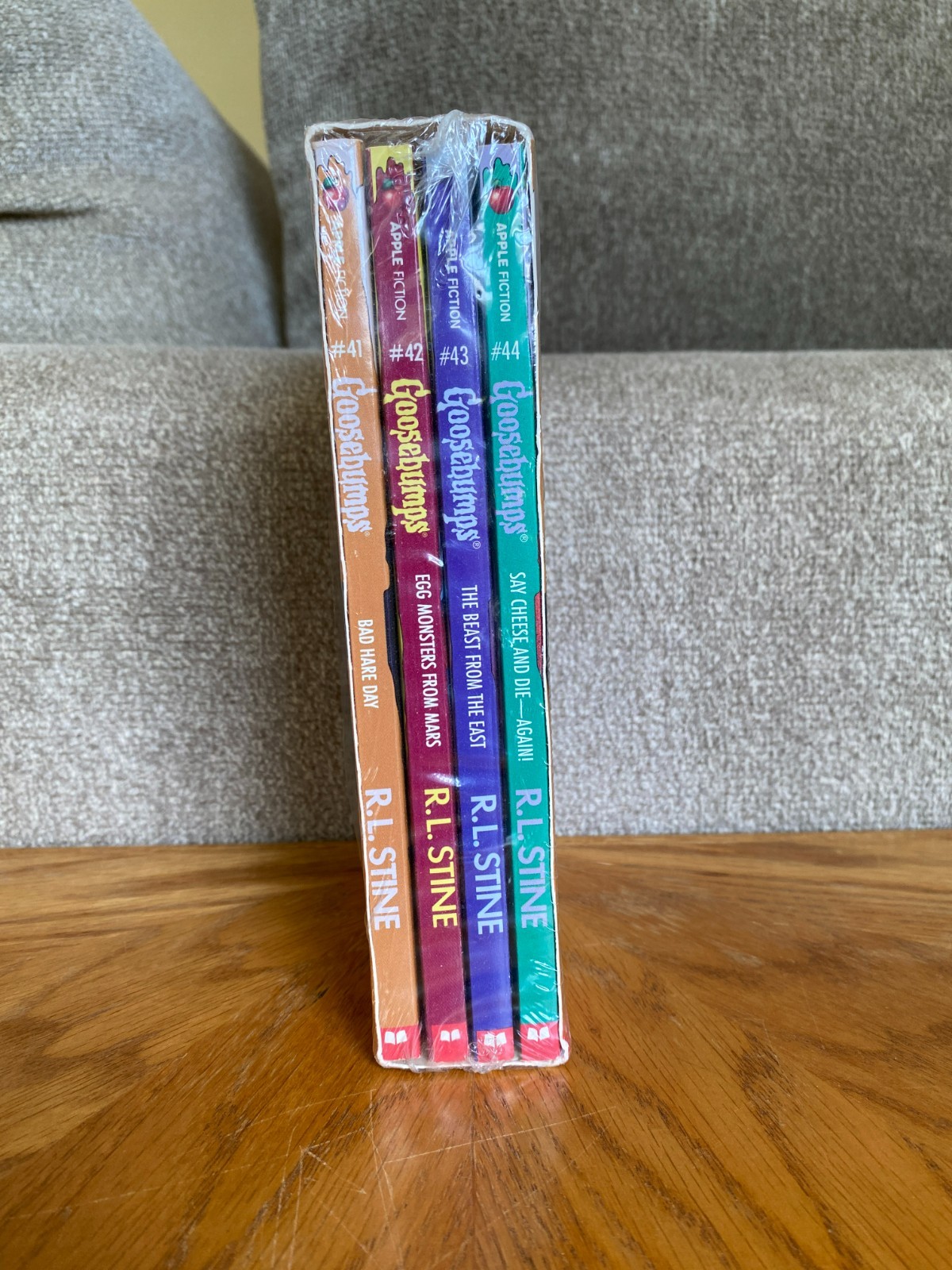 Brand New Sealed Goosebumps Boxed Set #41, 42, 43, 44 ~ R.L. Stine