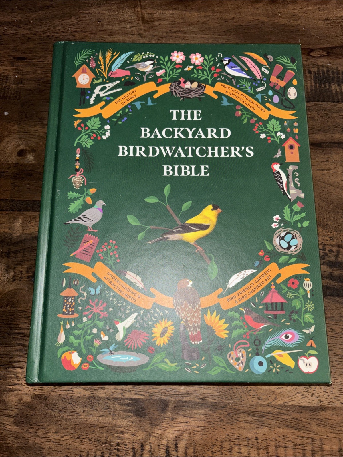 Backyard Birdwatcher’s Bible : Birds, Behaviors, Habitats, Identification,…