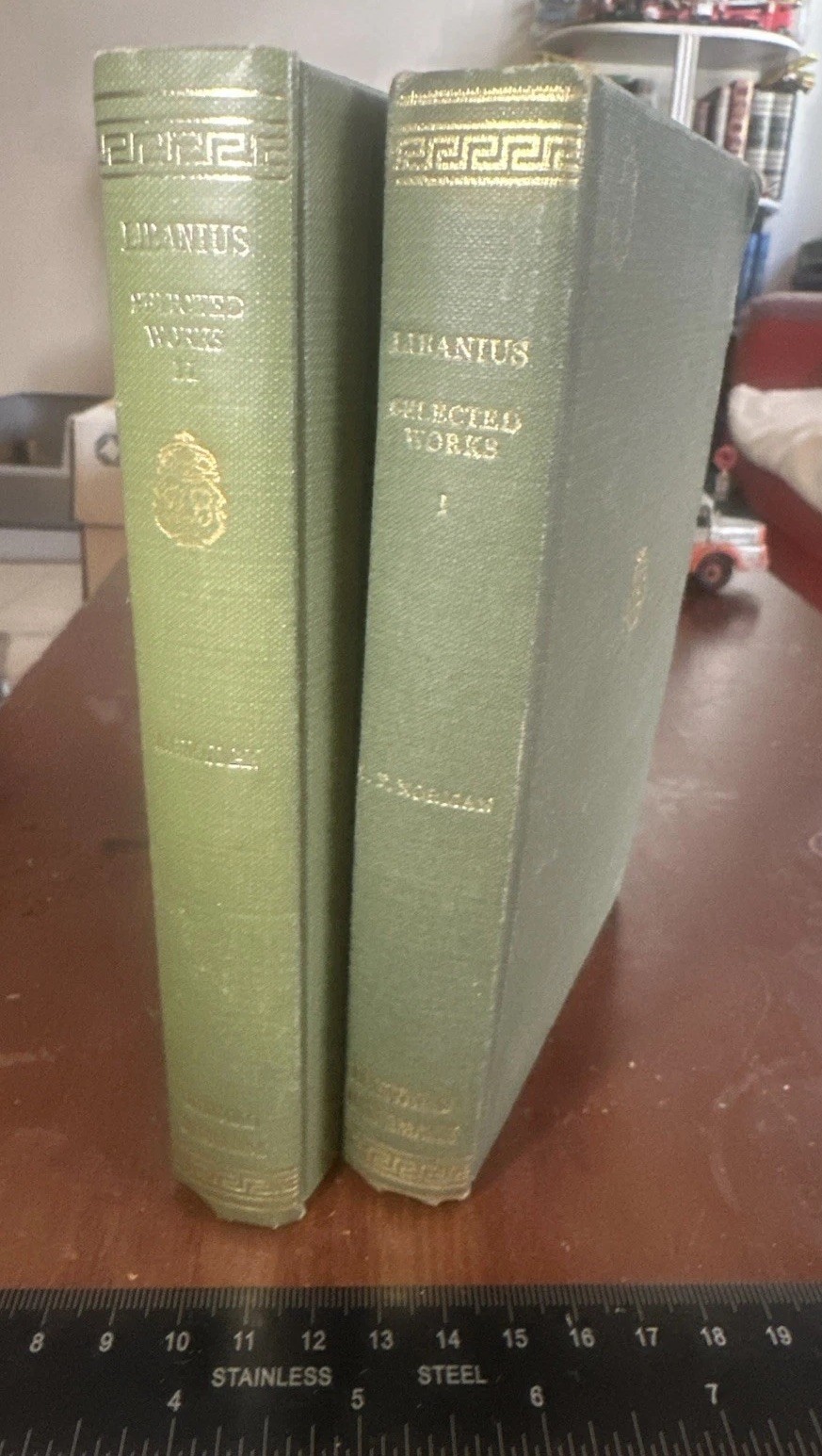 Libanius: Selected Orations Works, Loeb CL #451 & 452, 2 Vol HC, 1969 1977 Greek