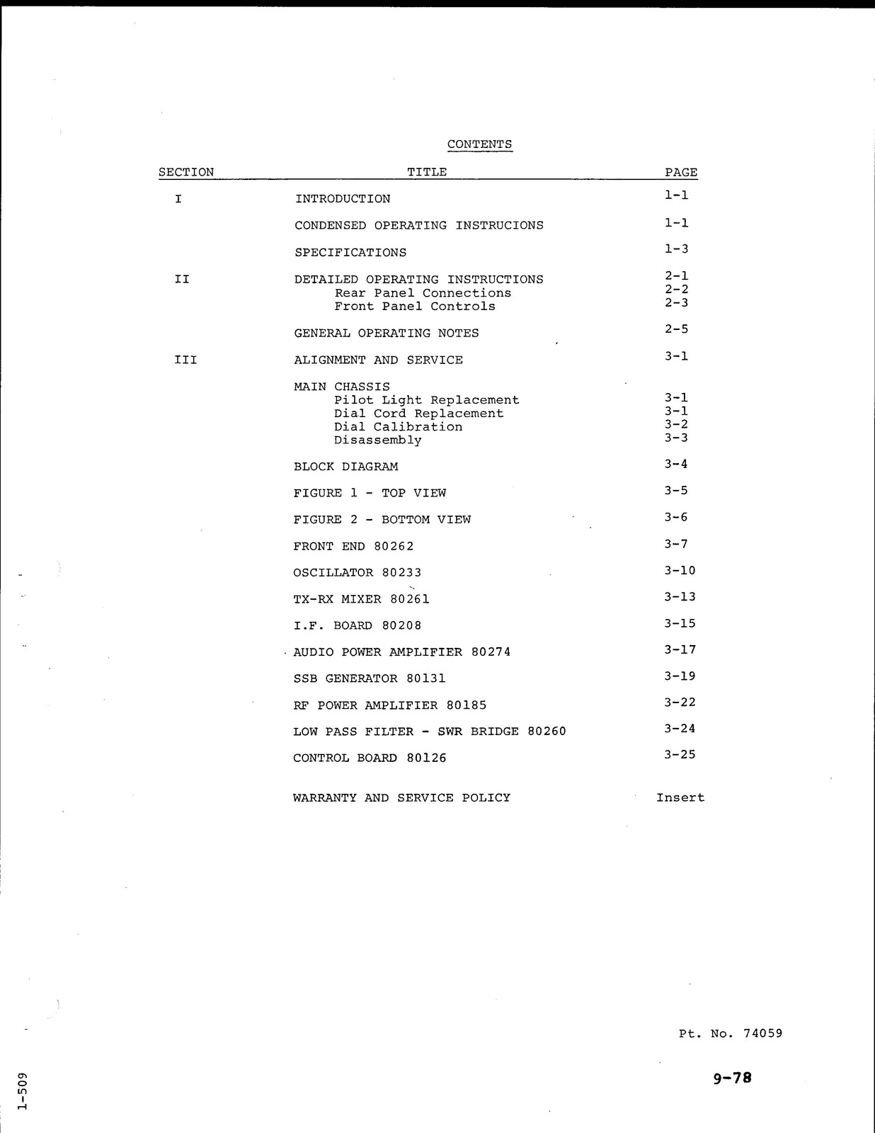 TEN TEC Argonaut Model 509 Owners Manual – STEEL WIRE BOUND – ROBUST COVERED