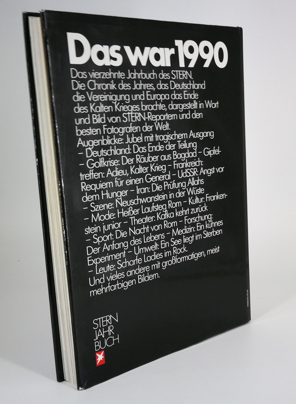 Das war 1990 Stern Jahrbuch Deutsche Einheit Wiedervereinigung Golfkrise