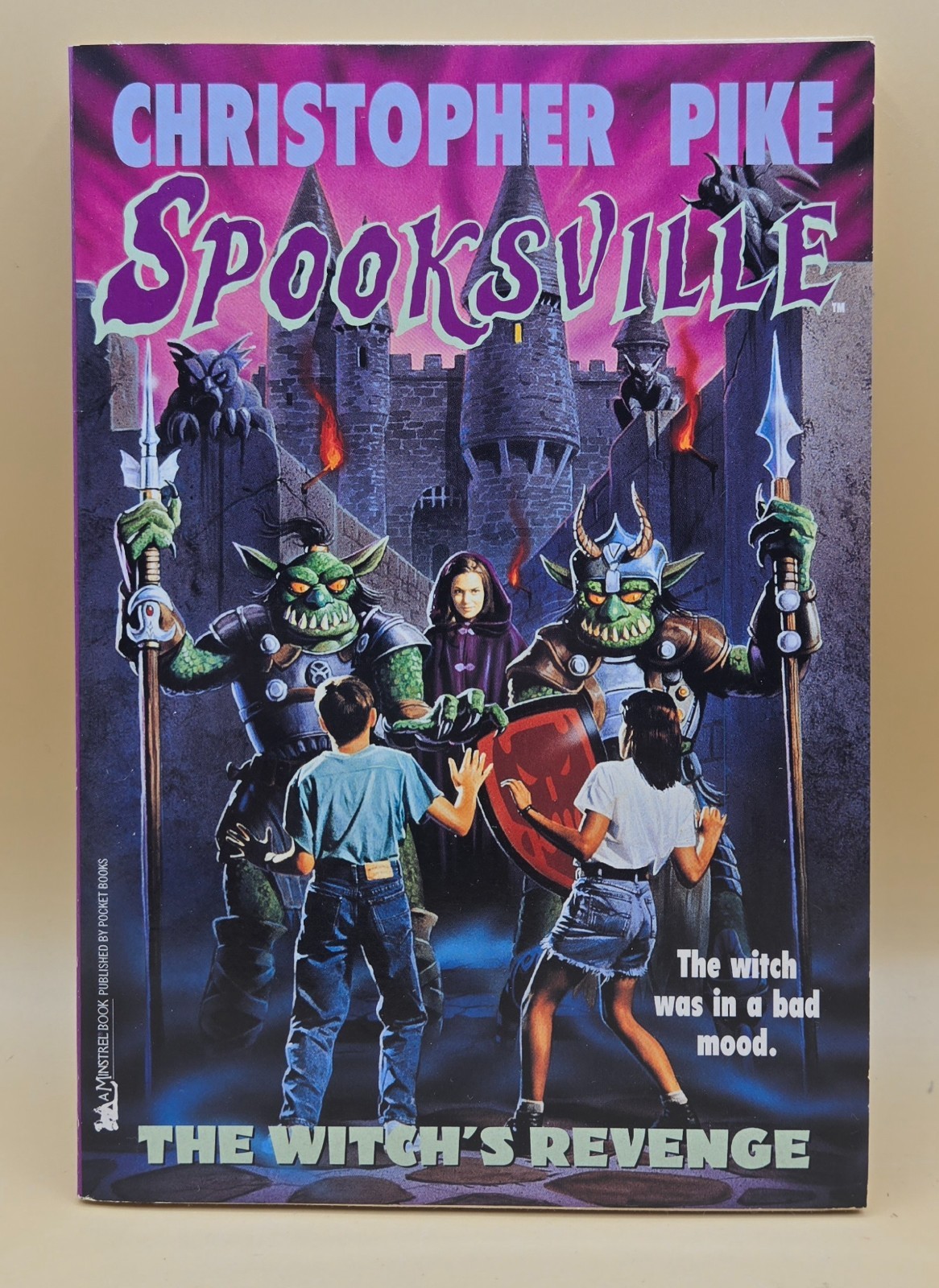 VTG 1996 Christopher Pike Spooksville: The Witch’s Revenge PB, YA Horror NEW