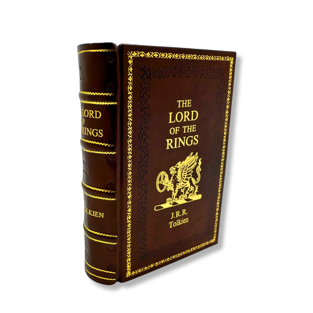 The Lord Of The Rings Illustrated By Tolkien, J. R. R. [Premium Leather Bound]