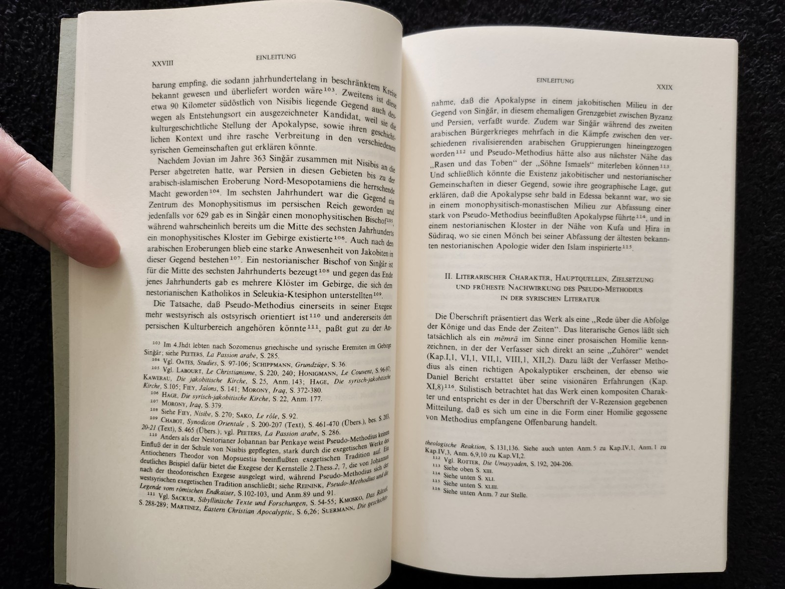 Die Syrische Apokalypse Pseudo-Methodius CSCO 541 Syriac Studies Reinik 1993 1st