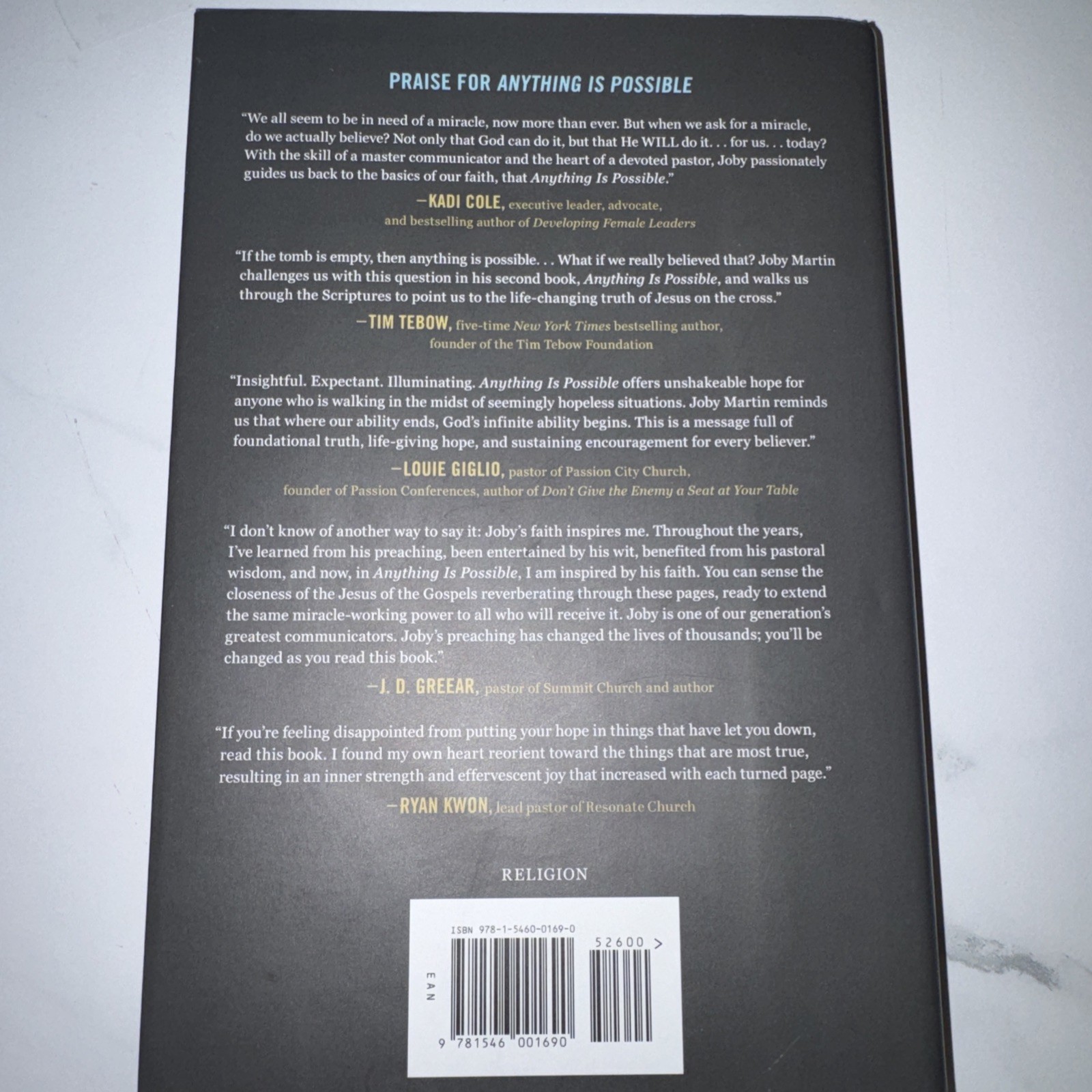 Anything Is Possible : How Nine Miracles of Jesus Reveal God’s Love for You…