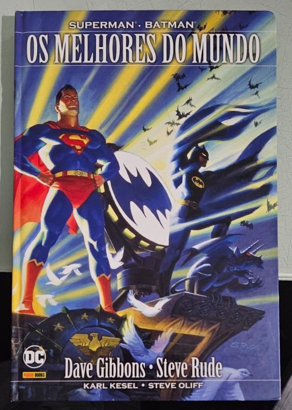 dc / dave gibbons OS MELHORES DO MUNDO hardcover panini books brasil
