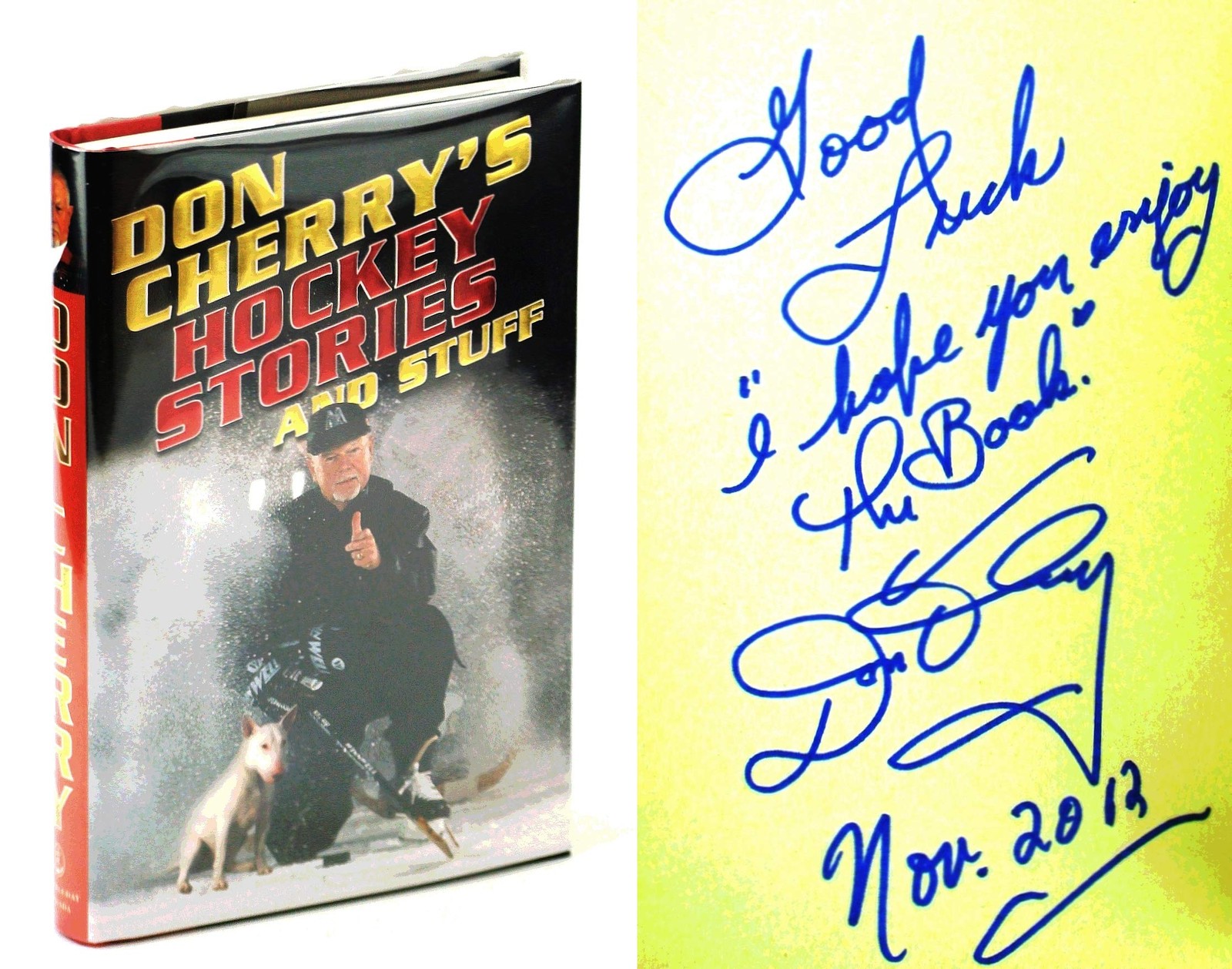 Don Cherry’s Hockey Stories and Stuff – hardcover Strachan, Al|Cherry, Don