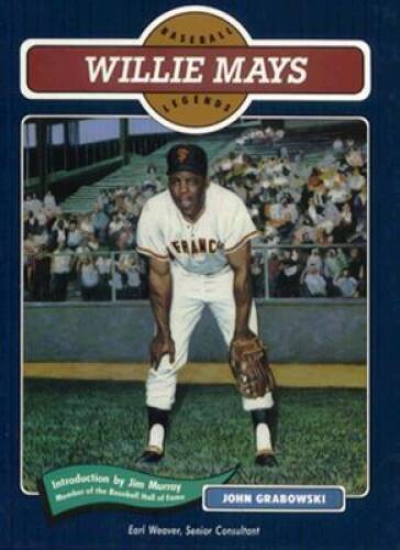 Willie Mays (Baseball Legends Series) – Hardcover By John Grabowski – GOOD