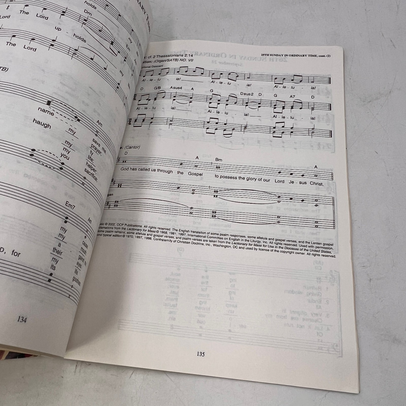 TWO VINTAGE OCP Respond & Acclaim 1996 2002 CATHOLIC LITURGY & HYMNS HYMNAL