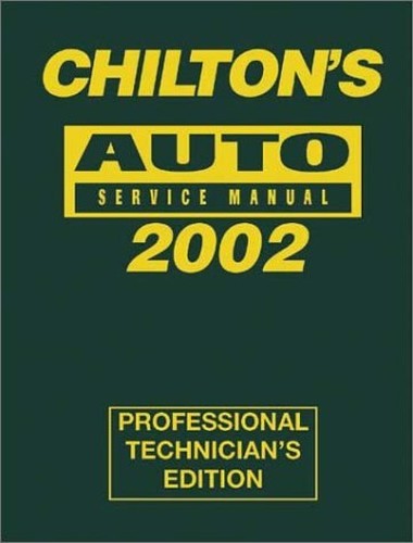 Auto Service Manual Chiltons A – GOOD