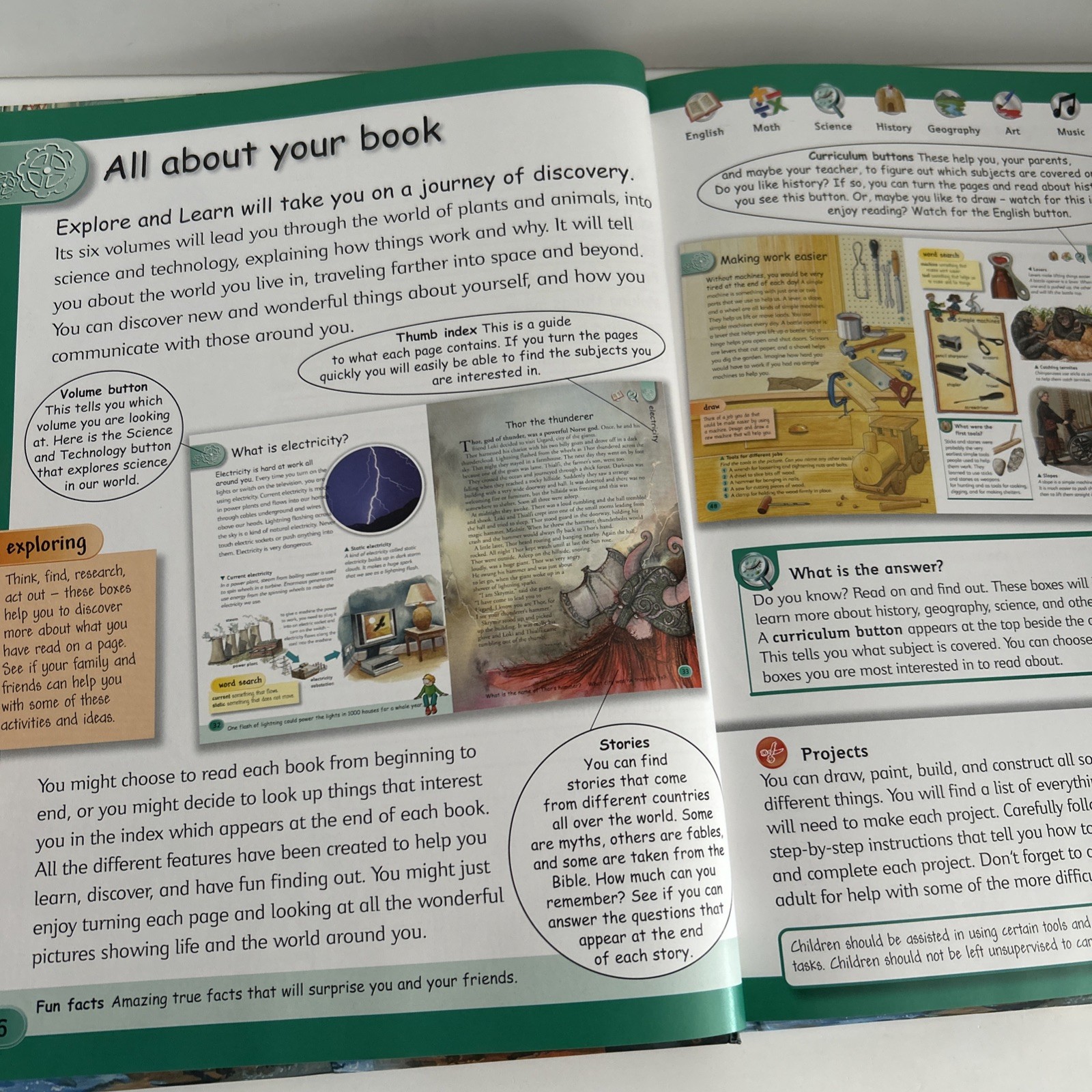 Explore and Learn Science And Technology Volume 2 Projects, Stories, Activities
