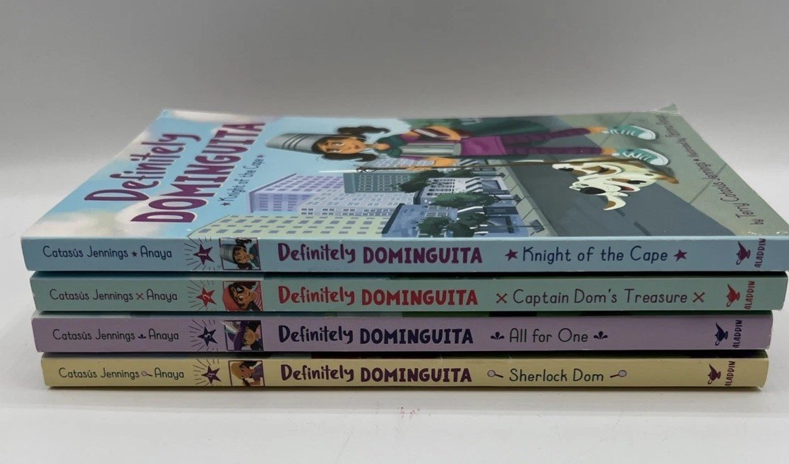 4 – DEFINITELY DOMINGUITA AWESOME ADVENTURES COLLECTION BOOK LOT