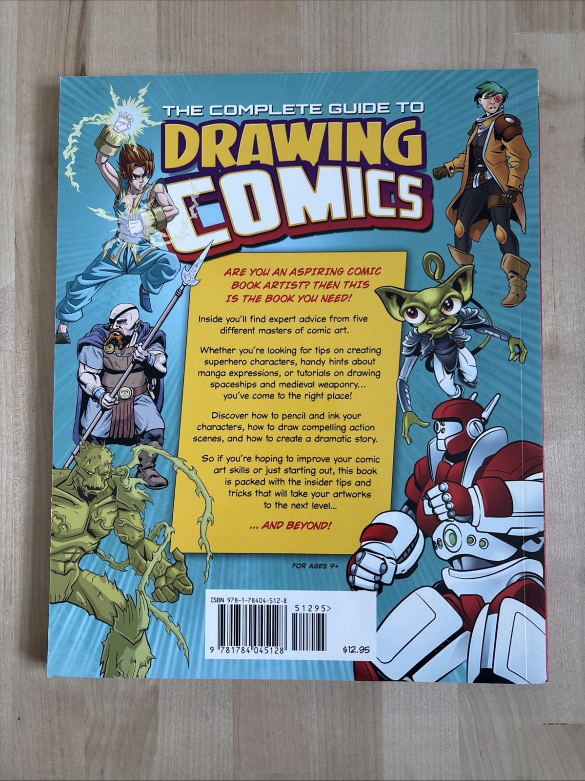 The Complete Guide to Drawing Comics by Publishing, Arcturus
