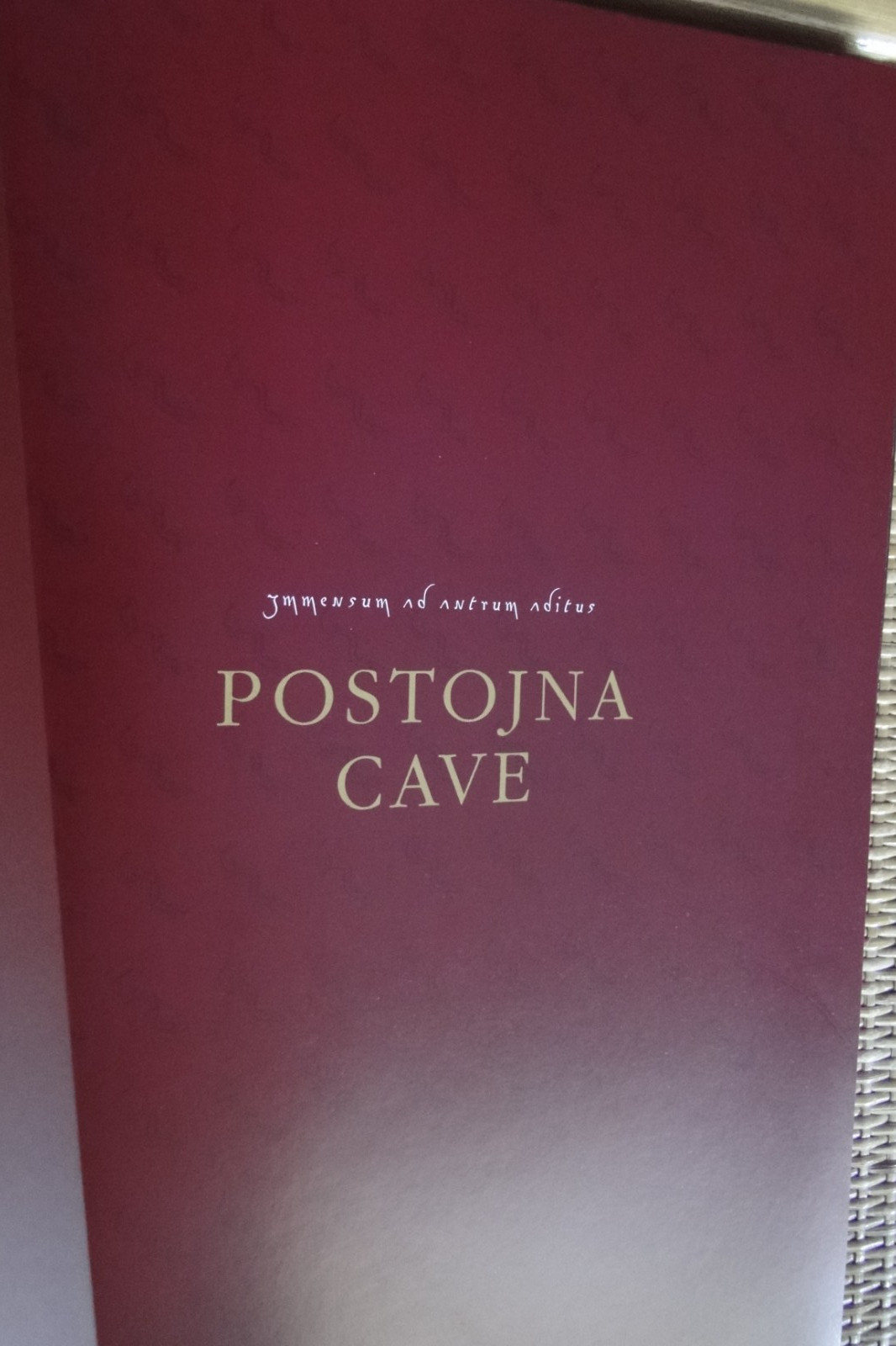 Postojna Cave, Alenka Cuk, Folio Softcover, Slovenia