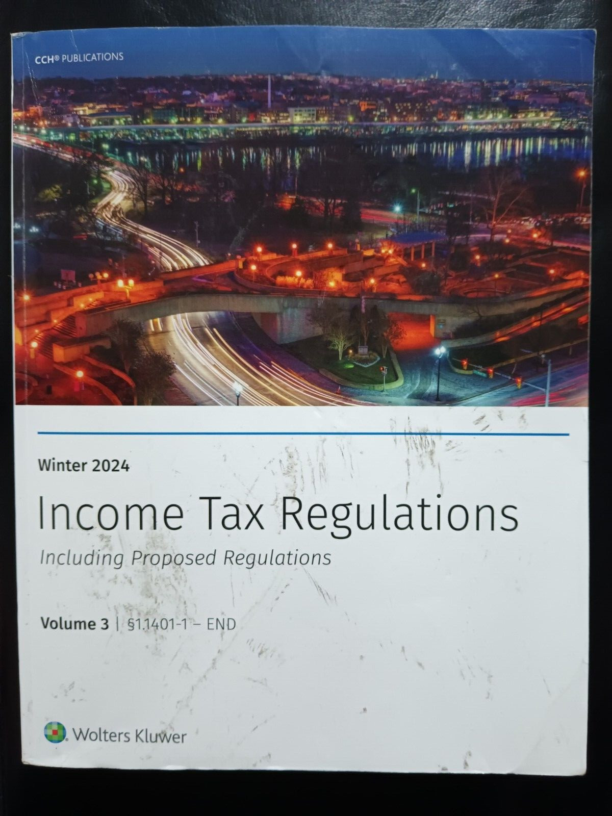 Income Tax Regulations Winter 2024 Volume 3 only Wolters Kluwer CCH Taxes Law VG