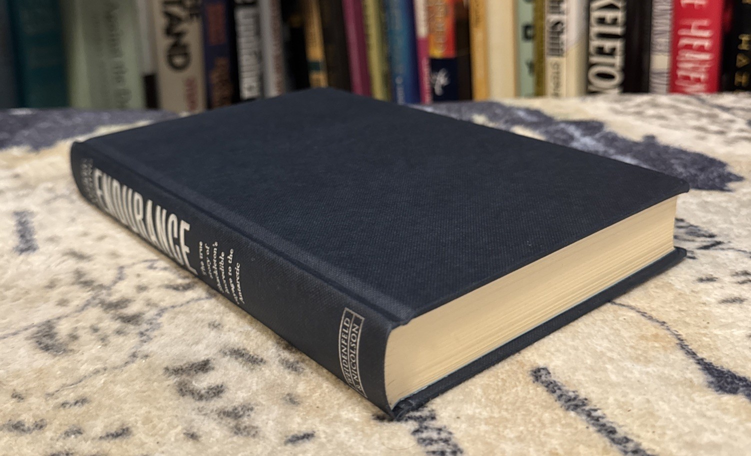 Endurance – Alfred Lansing (Hardcover) Weidenfeld First Edition/3rd Print, VG