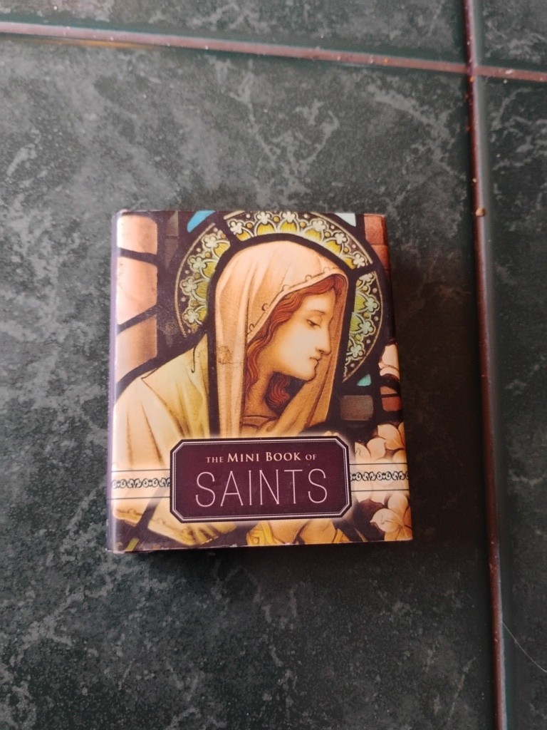 Miniature Editions Ser.: The Mini Book of Saints by Diana C. Von Glahn 2009