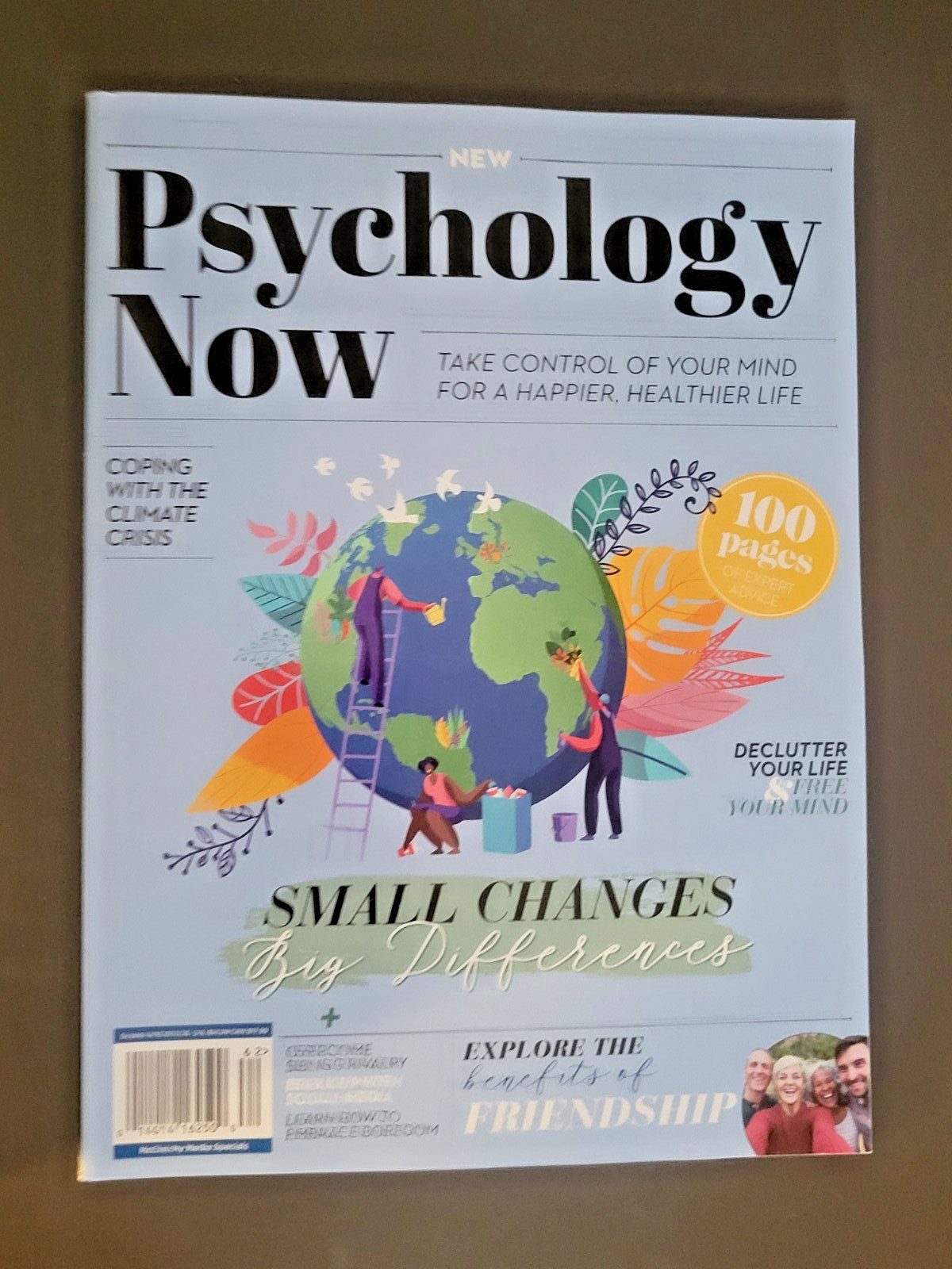 Psychology Now – Small Changes – Big Differences -Control-Happier-Healthier Life