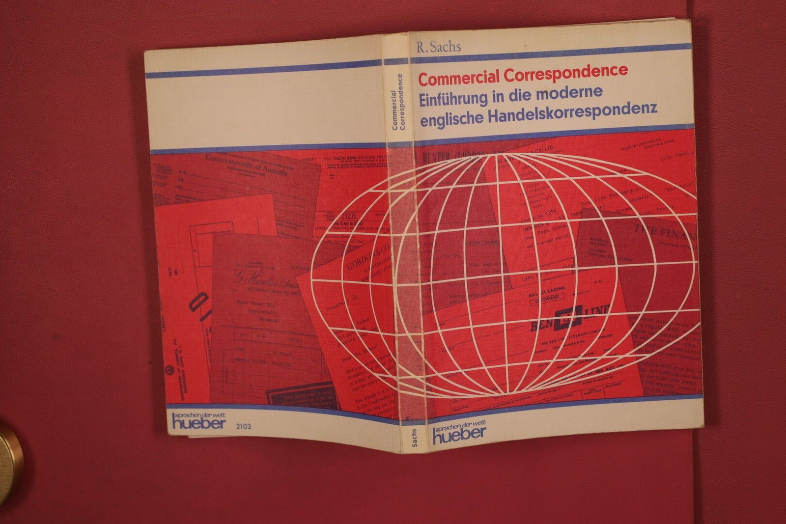 352731 R. Sachs COMMERCIAL CORRESPONDENCE Max Hueber Verlag Einführung in die