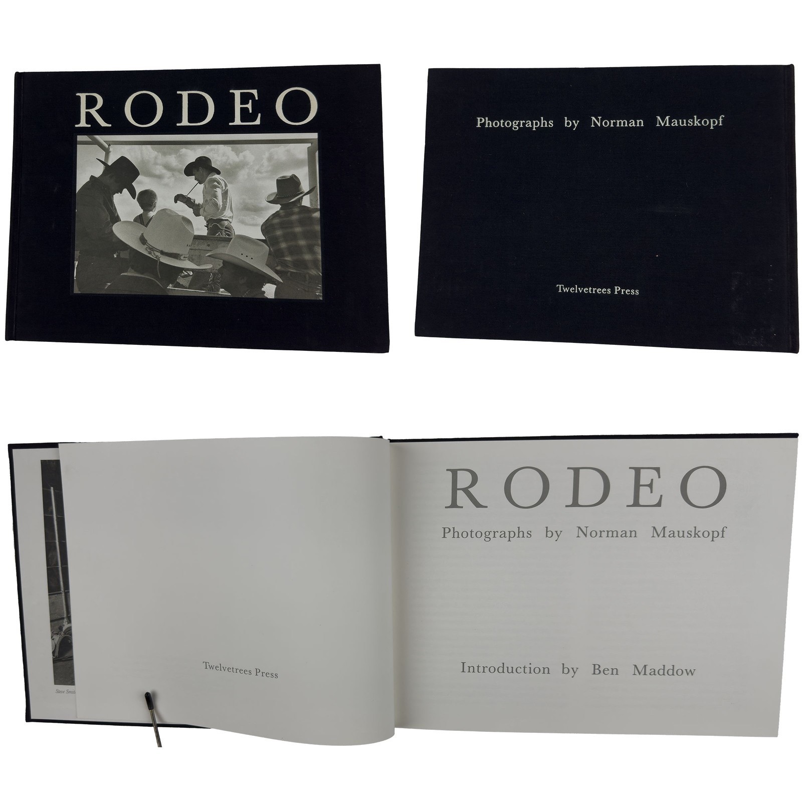 Rodeo – Photographs by Norman Mauskopf Hardcover Photography Book