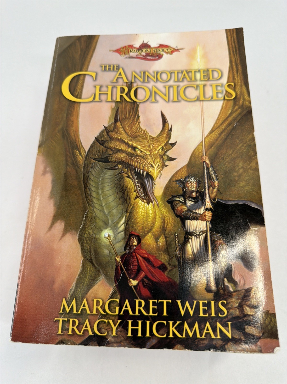 The Annotated Chronicles Paperback Margaret., Hickman, Tracy Weis