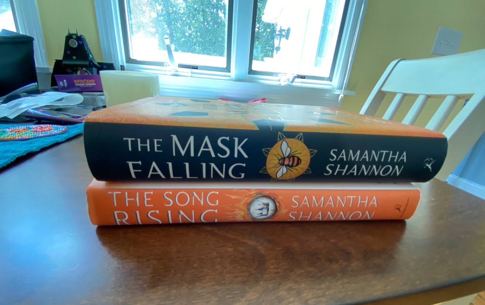 The Mask Falling & The Song Rising by Samantha Shannon Hardcover