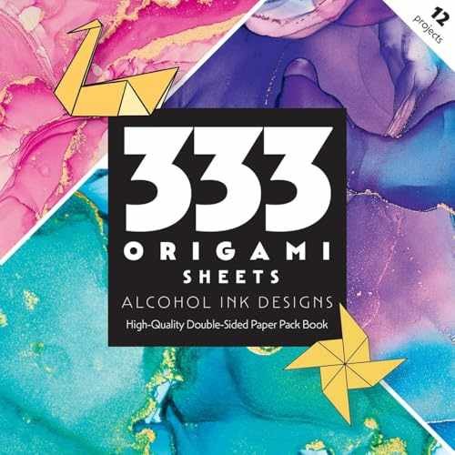 333 Origami Sheets Alcohol Ink – Paperback, by Publishing C&T – Very Good